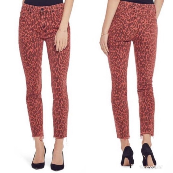 MOTHER Denim - MOTHER leopard print jeans
